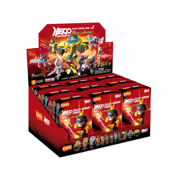 Blokees Mystery Figure - Herospire Warrior Version 01 Hero's Journey