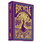 Purple Peacock Bicycle Playing Cards
