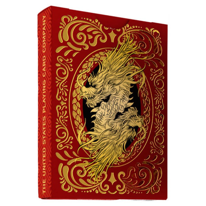 Dragon Red Bicycle Playing Cards