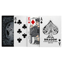 Dragon Black Bicycle Playing Cards