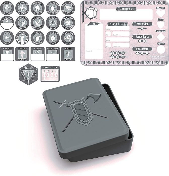 Fighter Token Set - Dungeons & Dragons RPG