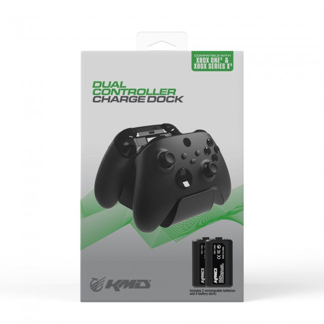 KMD Dual Controller Charge Dock with Battery - Xbox One Xbox Series X