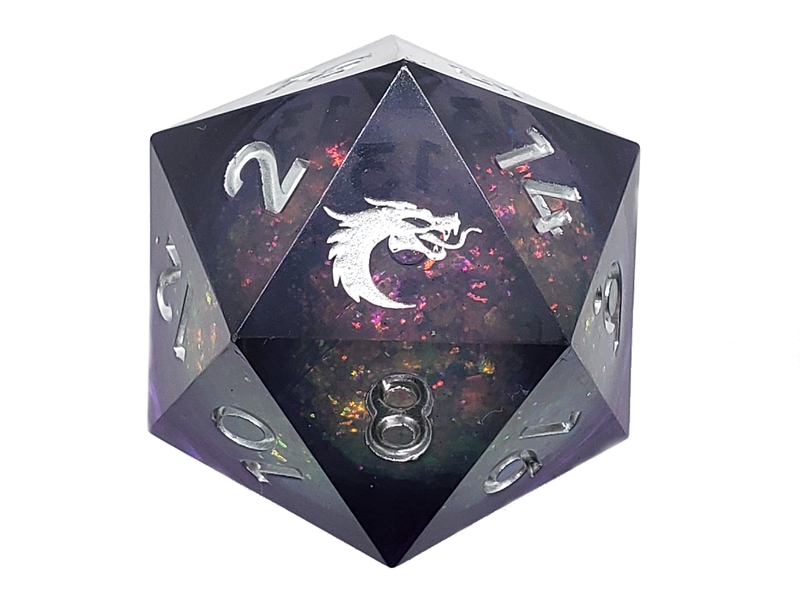 Dark Cosmos Fury - Old School Sharp Edged Liquid Infused 35mm D20