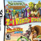 2-in-1 Party Pack: Shrek's Carnival Craze Party Games / Madagascar Kartz - Nintendo DS Pre-Played