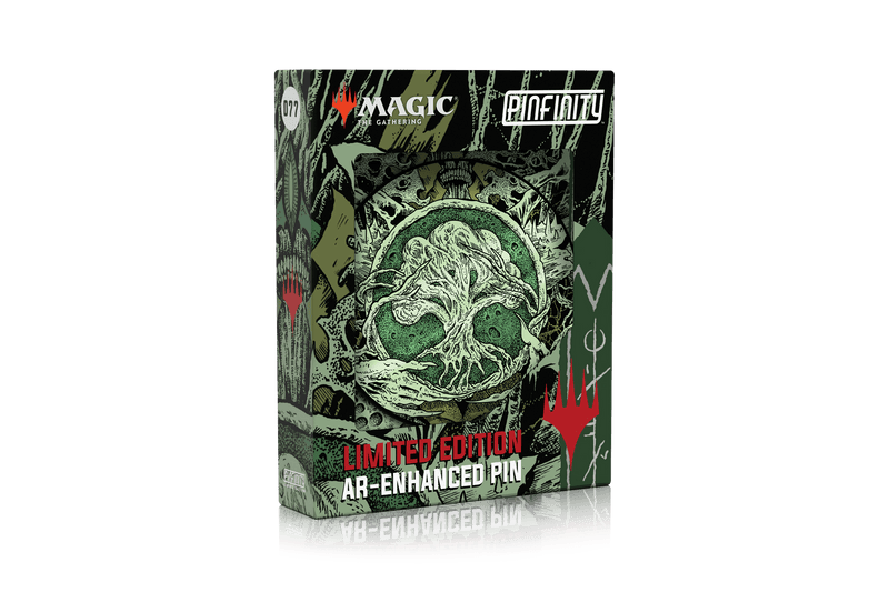 Phyrexia All Will Be One Infect Forest - Magic The Gathering AR Pin