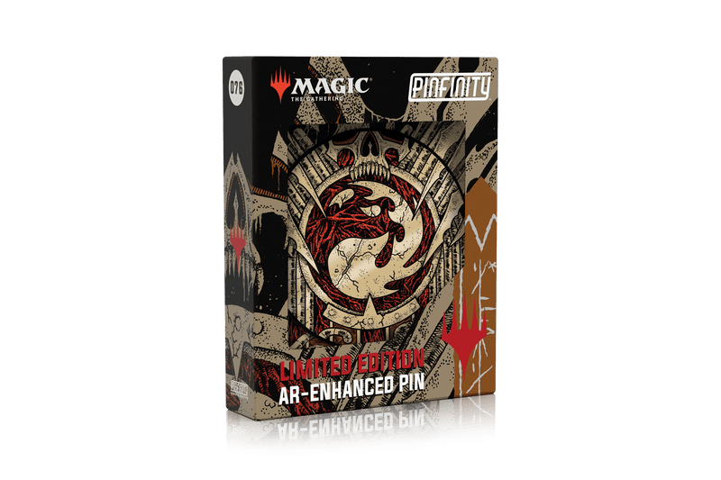 Phyrexia All Will Be One Infect Mountain - Magic The Gathering AR Pin