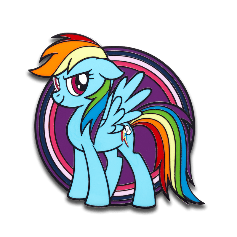 Rainbow Dash - My Little Pony AR-Enhanced Collectible Pin