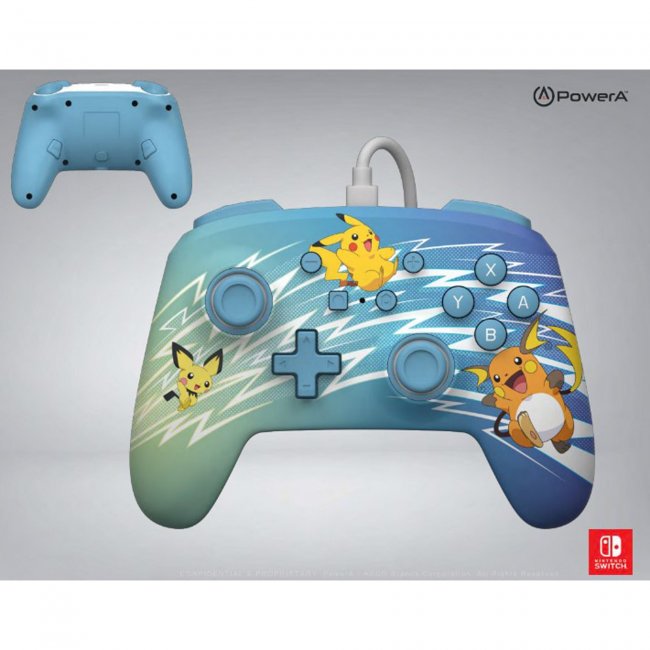 PowerA Enhanced Wired Controller Pikachu Evolution - Nintendo Switch