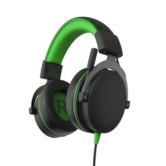 Onn Wired Headset Black/Green - Xbox One Pre-Played