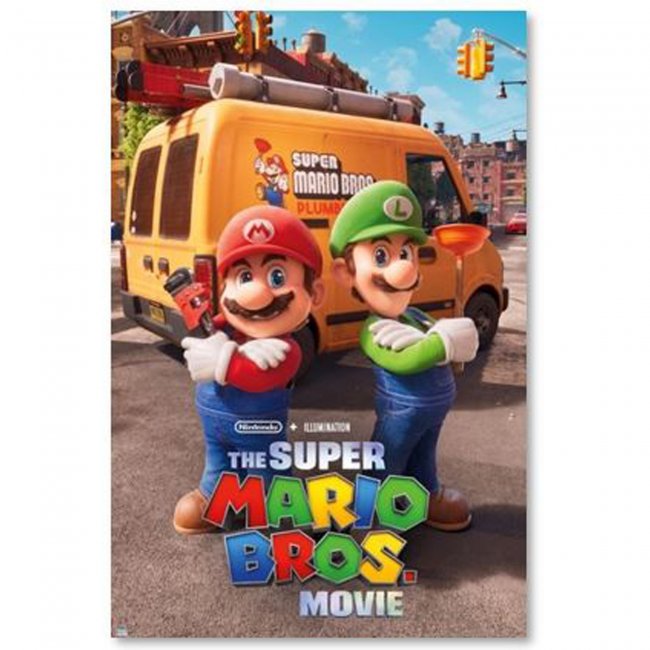 Super Mario Bros. Movie Rolled Poster - Brooklyn