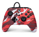 Power A Enhanced Wired Controller - Red Camo - Xbox One / Xbox Series X Pre-Played