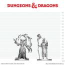 Human Druid & Elf Sorcerer W29 - Dungeons & Dragons Nolzur's Marvelous Unpainted Miniatures