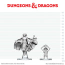 Gnome Warlock & Aasimar Wizard W29 - Dungeons & Dragons Nolzur's Marvelous Unpainted Miniatures