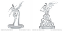 Ice Mephit & Dust Mephit W28 - Dungeons & Dragons Nolzur's Marvelous Unpainted Miniatures