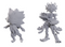 Lotus Leshy and Flytrap Leshy W24 - Pathfinder Deep Cuts Unpainted Miniatures