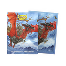 Dragon Shields (100) Matte Dual Art Sleeves - The Raid