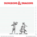Tiefling Bard & Dwarf Cleric W29 - Dungeons & Dragons Nolzur's Marvelous Unpainted Miniatures