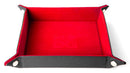 Velvet Dice Bag Tray Red