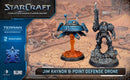 Jim Raynor & Point Defense Drone Terran Hero Expansion Set - StarCraft Miniatures Game