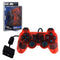 Playstation 2 Clear Red Wired Controller - TTX Tech