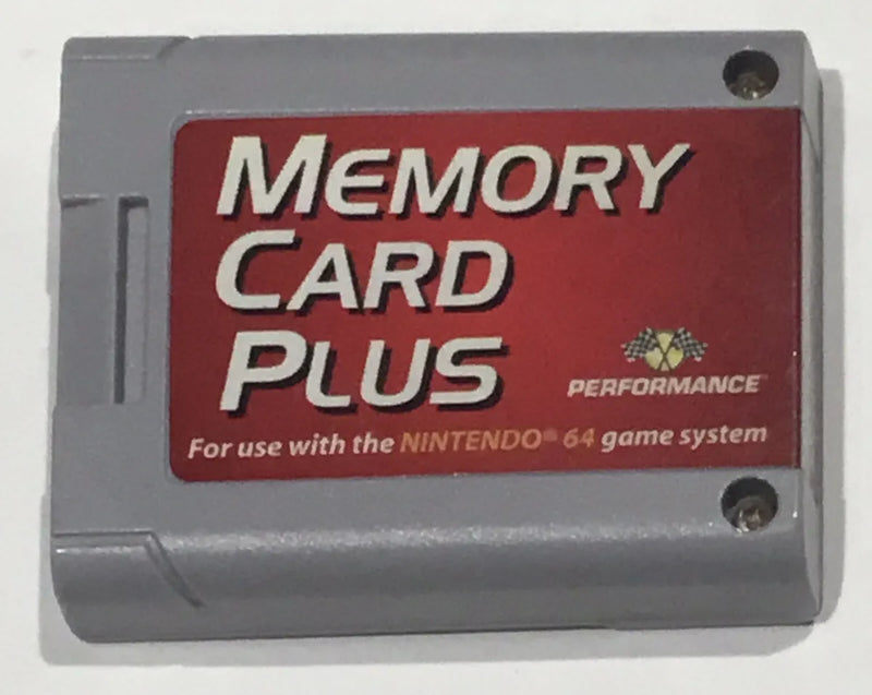 Performance Memory Card Plus - Nintendo 64 Pre-Played