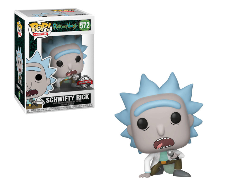 Pop! Rick & Morty - Schwifty Rick Gamestop Exclusive 572
