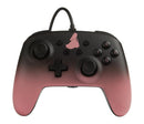 PowerA Enhanced Wired Controller - Black & Pink Peach - Nintendo Switch Pre-Played