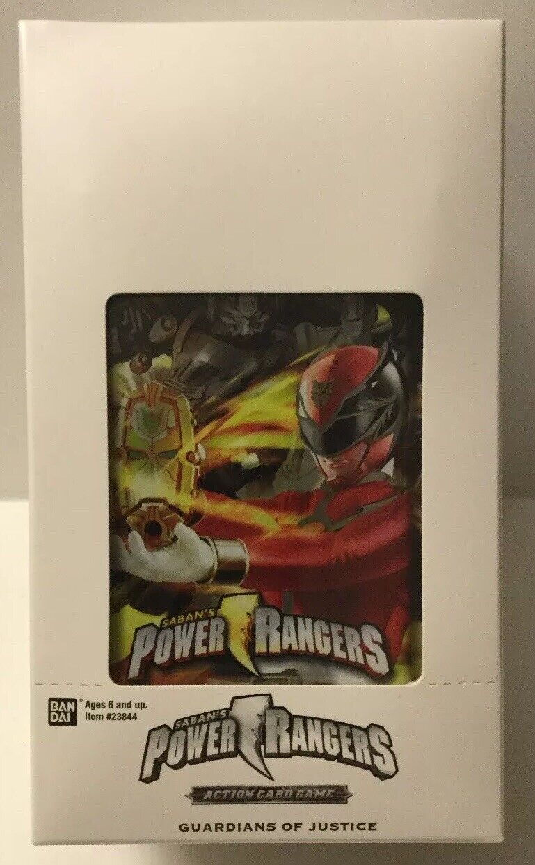 Guardians of Justice Booster Box - Power Rangers CCG