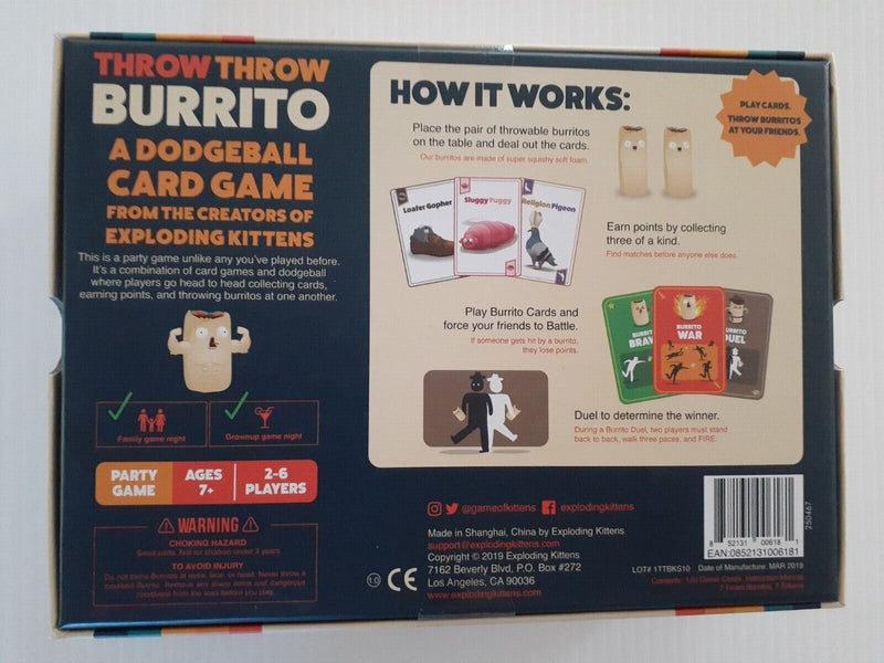 Throw Throw Burrito Kickstarter Edition