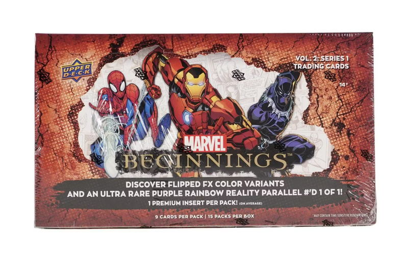 Marvel Beginnings Volume 2 Series 1 Hobby Box