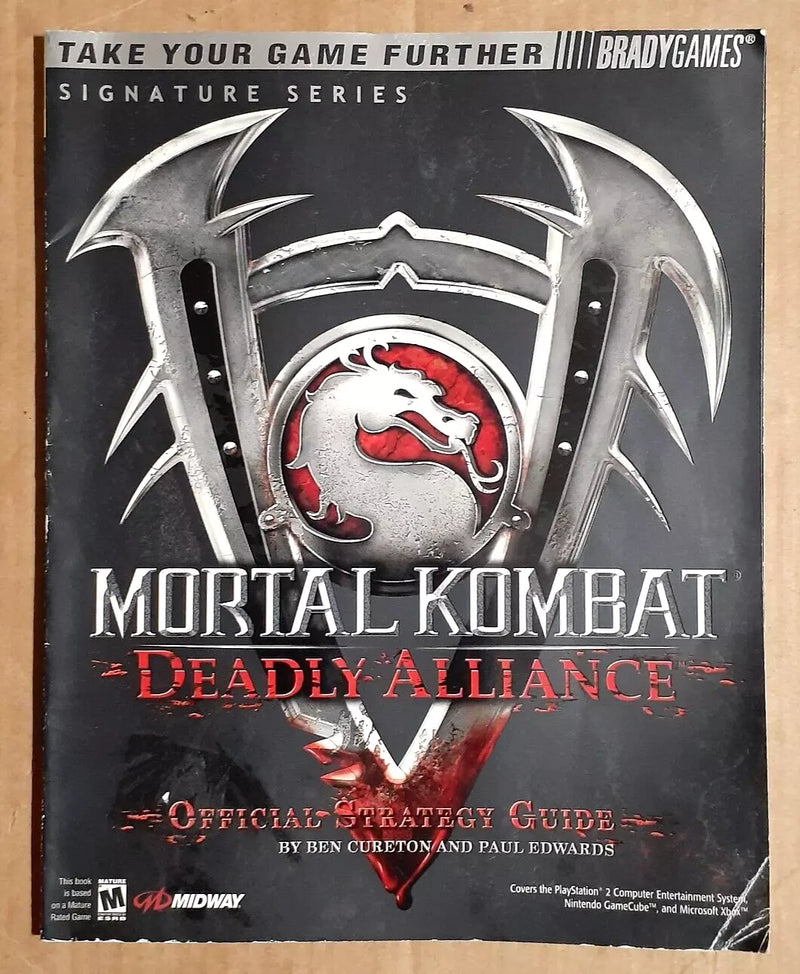 Mortal Kombat Deadly Alliance Strategy Guide Pre-Played