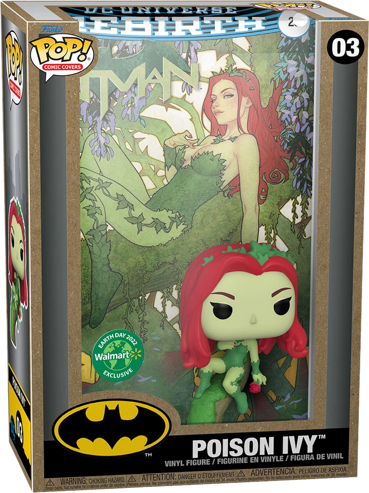 Pop! DC Comic Cover - Poison Ivy 03 Earth Day 2022 Walmart Exclusive