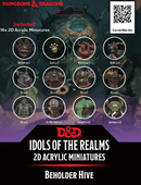 Beholdder Hive 2D Set - Dungeons & Dragons Idols of the Realms