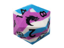 Silicone 50mm D20 - Blue, White & Lilac
