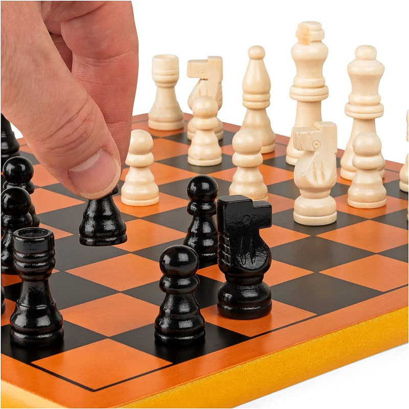 Wood Chess Set - Cardinal Classics