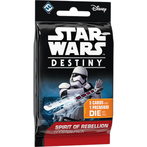Spirit of Rebellion Booster Pack - Star Wars Destiny TCG