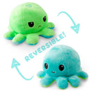Green and Aqua Octopus - Reversible Mini Plush