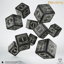 Moria Glow in the Dark D6 10 Count Dice Set - The Lord of the Rings Dice Set