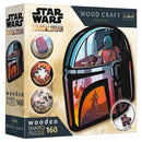 Star Wars Woodcraft The Mandalorian 160 Piece Puzzle