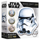 Star Wars Woodcraft Stormtrooper's Helmet 160 Piece Puzzle