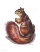 Unglued Squirrel Token - Ron Spencer Art Print 9x11