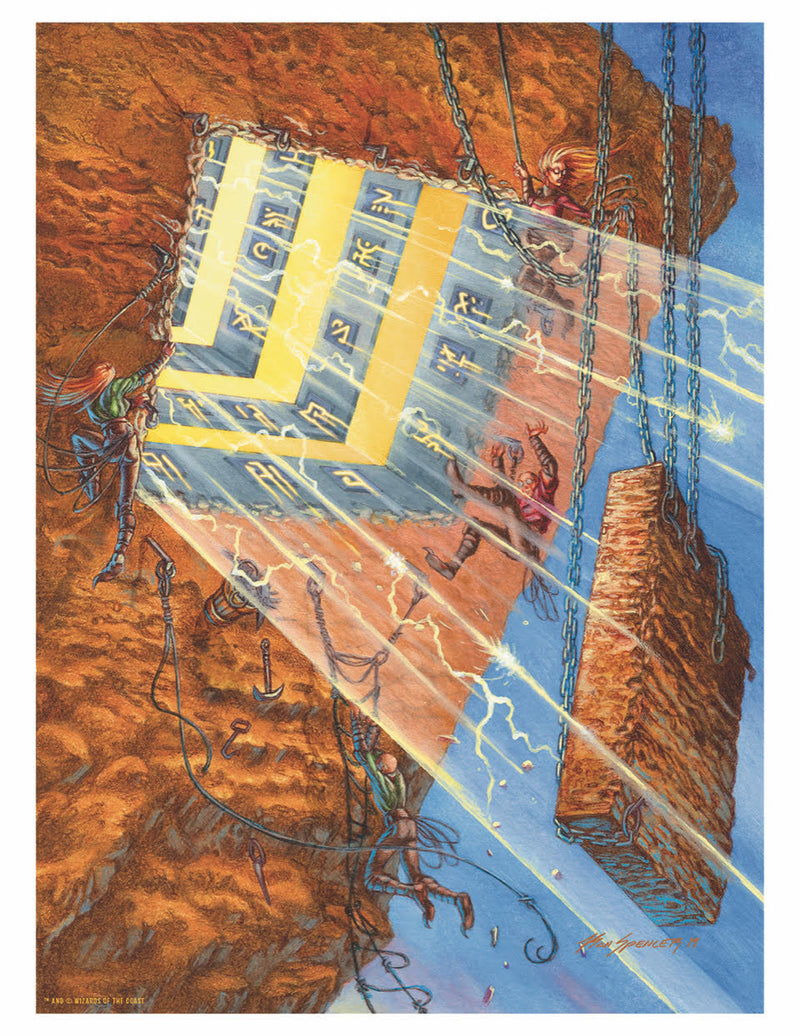Mana Crypt - Ron Spencer Art Print 9x11