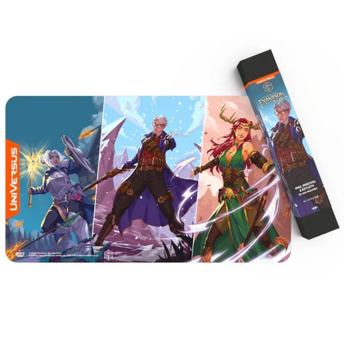 Pike, Percival, & Keyleth Heroes of Exandria Playmat - UniVersus Critical Role
