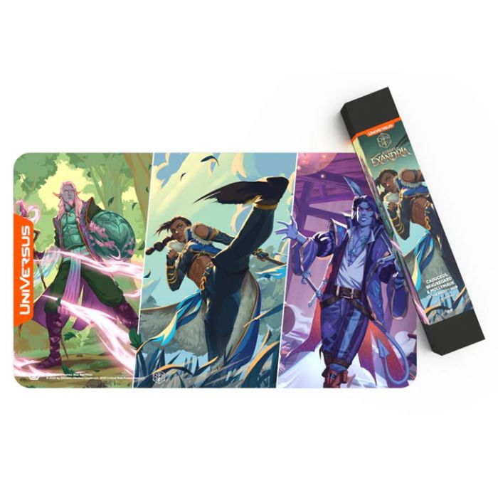 Caduceus, Beauregard, & Mollymauk Heroes of Exandria Playmat - UniVersus Critical Role
