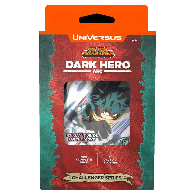 Dark Hero Arc Challenger Series Deck - UniVersus My Hero Academia