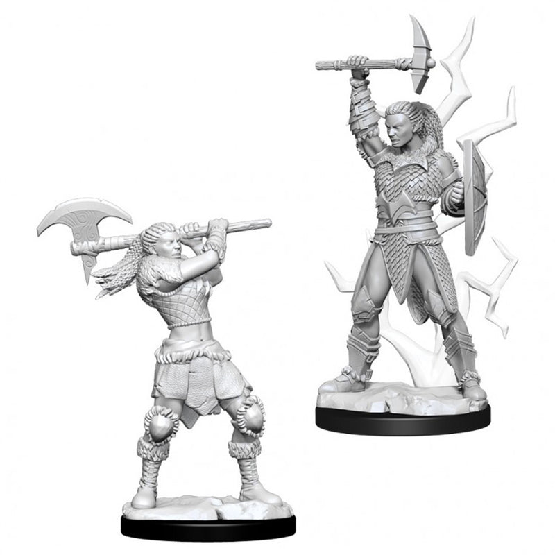 Dungeons & Dragons Nolzur`s Marvelous Unpainted Miniatures: W10 Female Goliath Barbarian