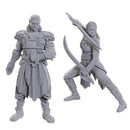 Jaheira & Halsin - Dungeons & Dragons Nolzur's Marvelous Special Edition Baldur's Gate 3 Unpainted Miniatures