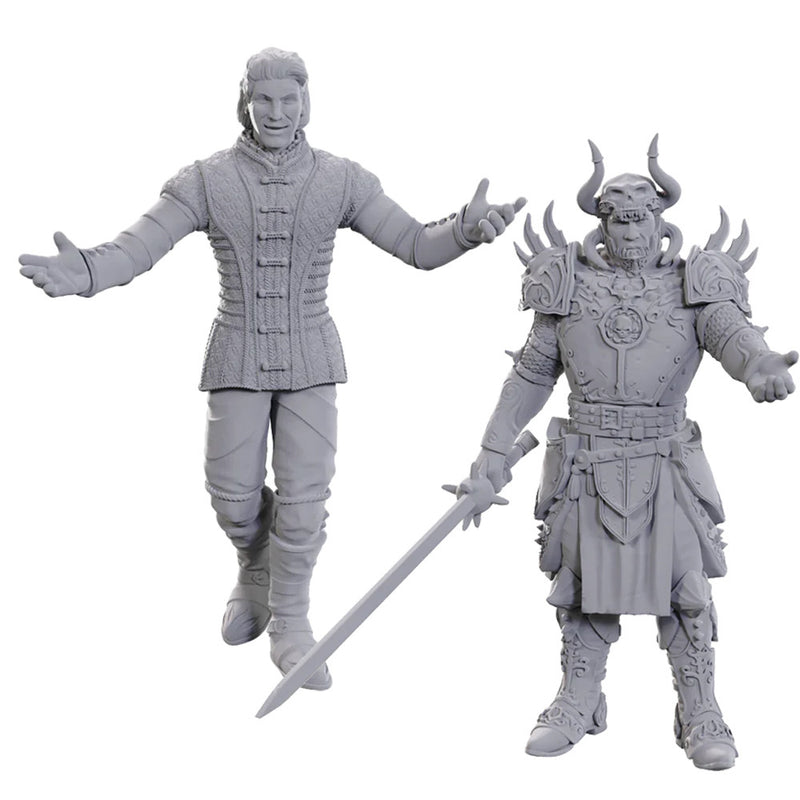 Sarevok Anchev & Raphael - Dungeons & Dragons Nolzur's Marvelous Special Edition Baldur's Gate 3 Unpainted Miniatures