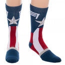 Marvel Captain America Suit Up Crew Socks