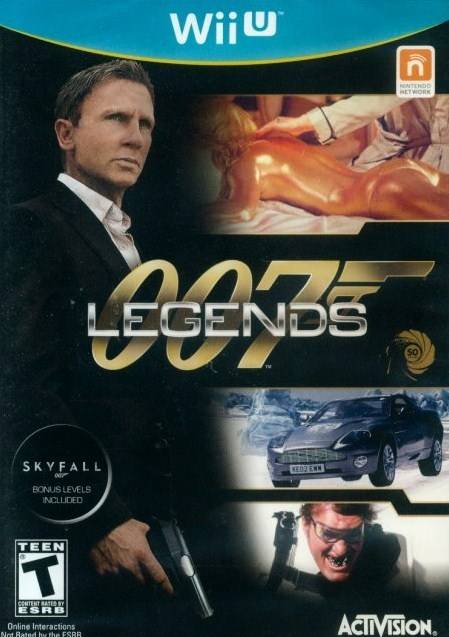 007 Legends Front Cover - Nintendo WiiU Pre-Played